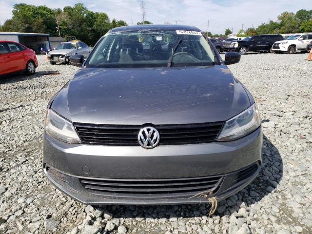 3VW2K7AJ1CM419914 - 2012 VOLKSWAGEN JETTA BASE 灰色 照片 5