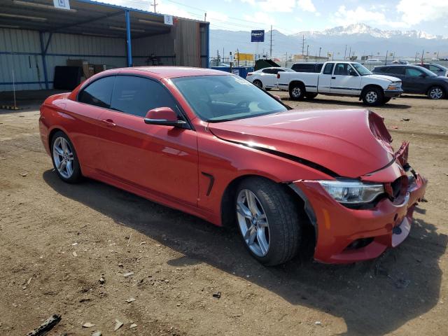 WBA3V7C59G5A25913 - 2016 BMW 428 I SULEV RED photo 4