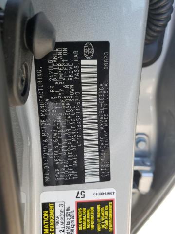 4T1G11BK5RU125710 - 2024 TOYOTA CAMRY SE NIGHT SHADE SILVER photo 12