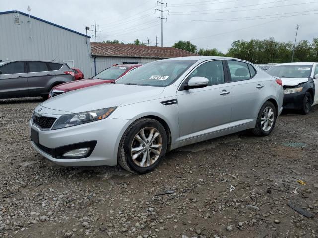 5XXGM4A79DG136069 - 2013 KIA OPTIMA LX SILVER photo 1