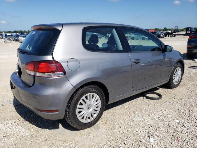 WVWBB7AJ7AW394341 - 2010 VOLKSWAGEN GOLF GRAY photo 3