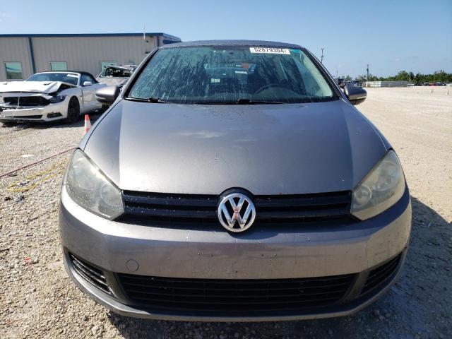 WVWBB7AJ7AW394341 - 2010 VOLKSWAGEN GOLF GRAY photo 5