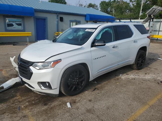 1GNEVKKW1KJ271917 - 2019 CHEVROLET TRAVERSE PREMIER WHITE photo 1