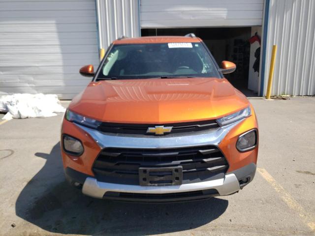 KL79MRSL6NB118019 - 2022 CHEVROLET TRAILBLAZE LT ORANGE photo 5