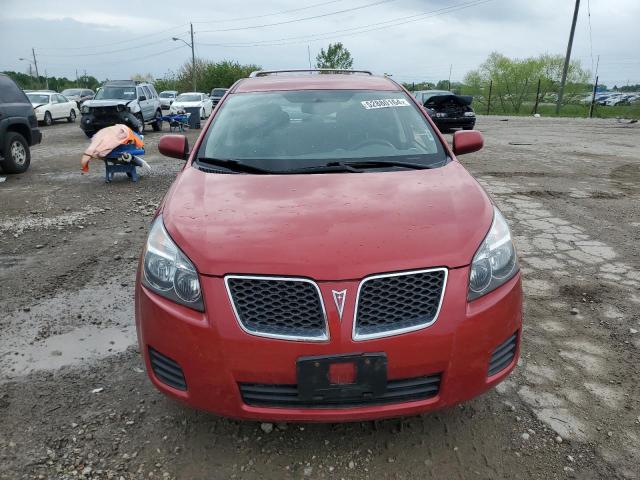 5Y2SM67029Z436301 - 2009 PONTIAC VIBE RED photo 5