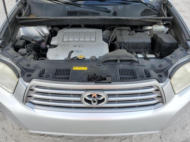 JTEDS41A382029837 - 2008 TOYOTA HIGHLANDER SILVER photo 12