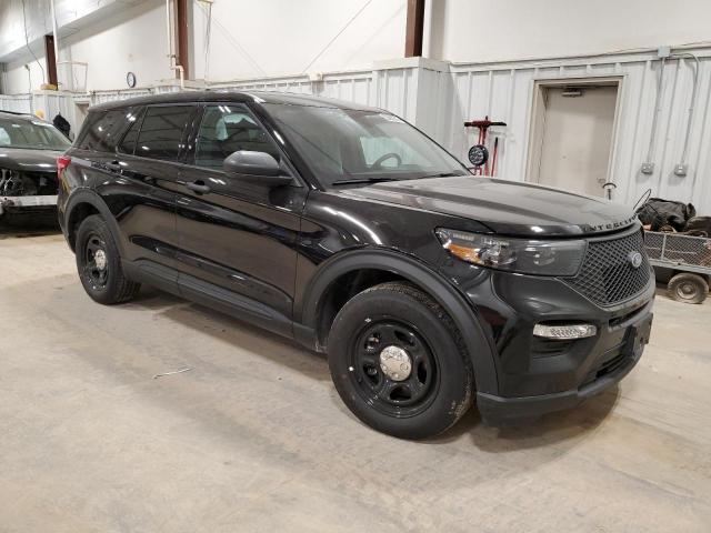 1FM5K8AC8RGA77304 - 2024 FORD EXPLORER POLICE INTERCEPTOR 黑色 照片 4
