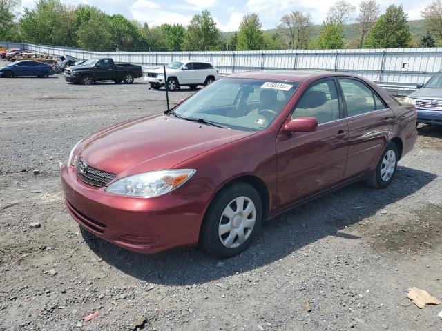 4T1BE30KX4U332891 - 2004 TOYOTA CAMRY LE MAROON photo 1