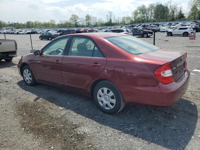 4T1BE30KX4U332891 - 2004 TOYOTA CAMRY LE MAROON photo 2