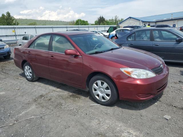 4T1BE30KX4U332891 - 2004 TOYOTA CAMRY LE MAROON photo 4