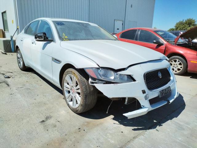 SAJBD4BV7HCY34629 - 2017 JAGUAR XF PREMIUM WHITE photo 1