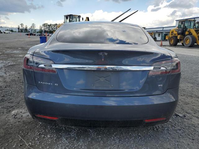 5YJSA1E15HF225220 - 2017 TESLA MODEL S GRAY photo 6