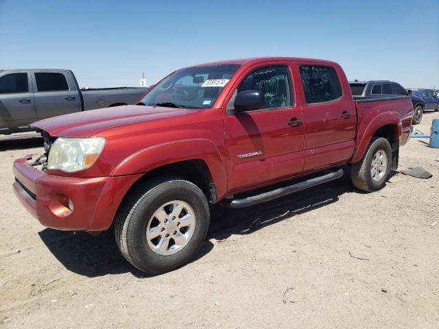 5TEJU62N87Z334338 - 2007 TOYOTA TACOMA DOUBLE CAB PRERUNNER RED photo 1