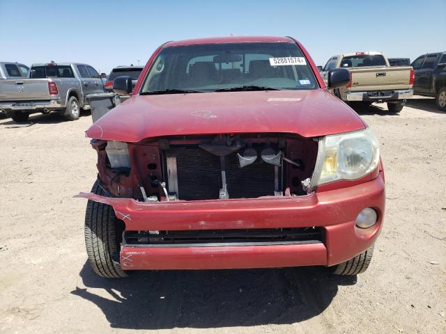 5TEJU62N87Z334338 - 2007 TOYOTA TACOMA DOUBLE CAB PRERUNNER RED photo 5