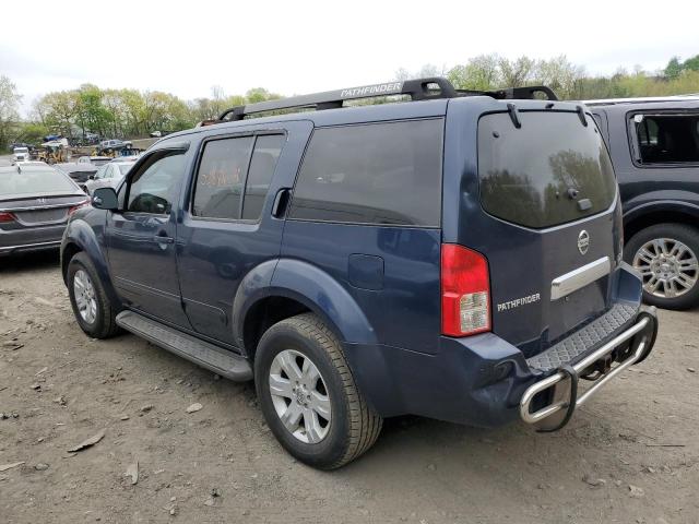 5N1AR18W96C645435 - 2006 NISSAN PATHFINDER LE 蓝色 照片 2