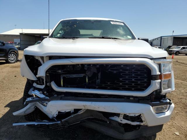 1FTEW1EP0MFB69387 - 2021 FORD F150 SUPERCREW WHITE photo 5