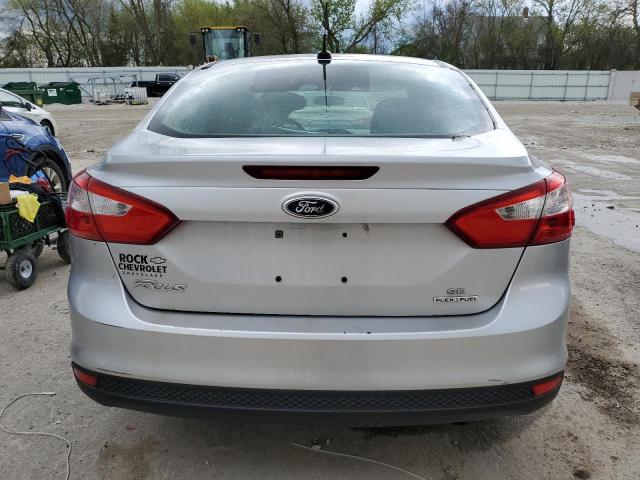 1FADP3F21EL282653 - 2014 FORD FOCUS SE SILVER photo 6