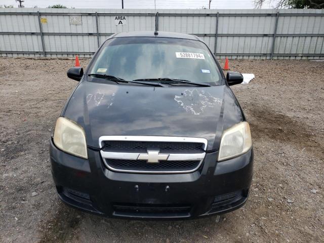 KL1TD56E29B402841 - 2009 CHEVROLET AVEO LS 黑色 照片 5