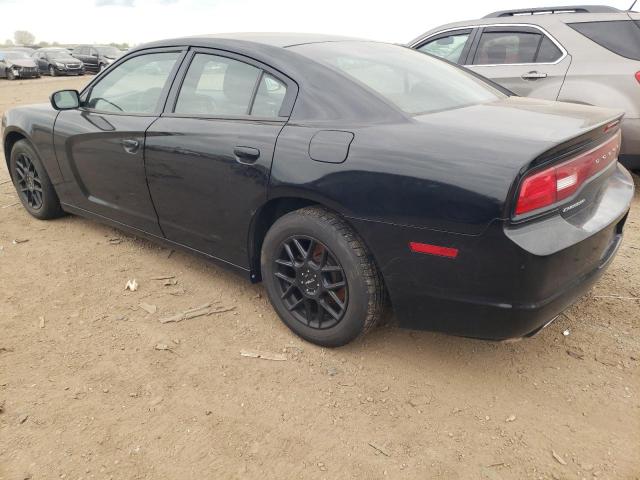 2C3CDXBG3DH595954 - 2013 DODGE CHARGER SE BLACK photo 2