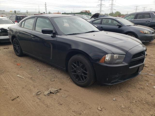 2C3CDXBG3DH595954 - 2013 DODGE CHARGER SE BLACK photo 4