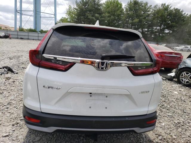 2HKRW2H57LH670623 - 2020 HONDA CR-V EX WHITE photo 6