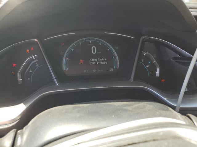 2HGFC2F75HH556010 - 2017 HONDA CIVIC EX GRAY photo 9