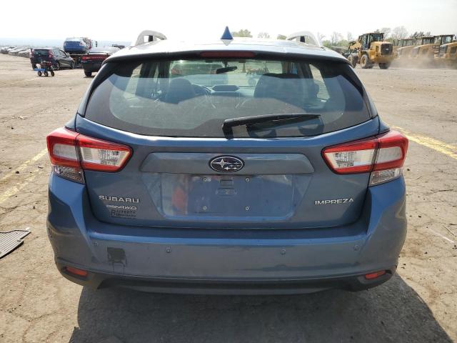 4S3GTAU63J3724968 - 2018 SUBARU IMPREZA LIMITED BLUE photo 6