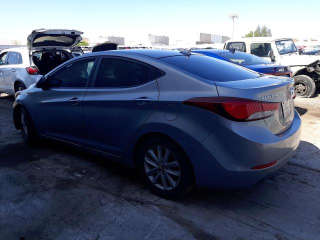 KMHDH4AE9FU412412 - 2015 HYUNDAI ELANTRA SE GRAY photo 2