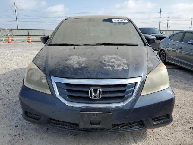 5FNRL38469B413711 - 2009 HONDA ODYSSEY EX BLUE photo 5