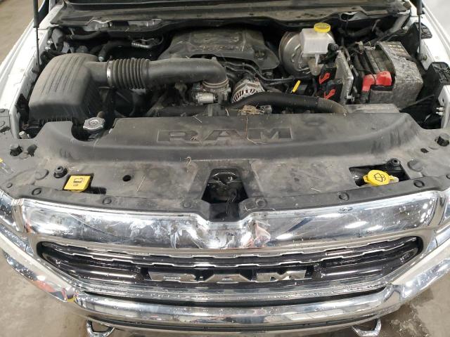 1C6SRFHT5KN643019 - 2019 RAM 1500 LIMITED WHITE photo 11