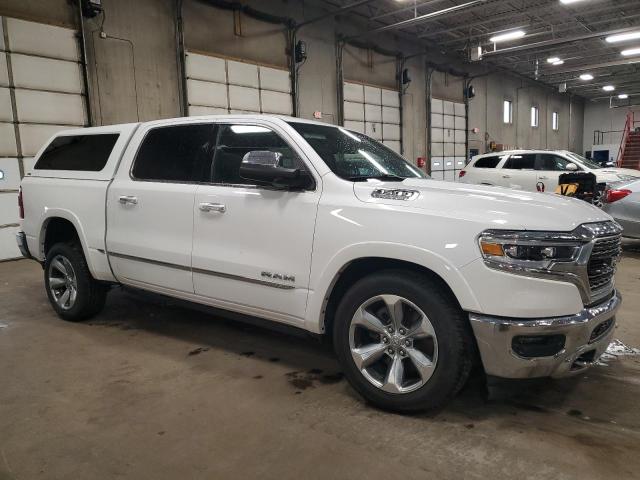 1C6SRFHT5KN643019 - 2019 RAM 1500 LIMITED WHITE photo 4