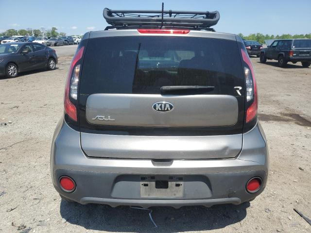 KNDJN2A20H7421933 - 2017 KIA SOUL SILVER photo 6