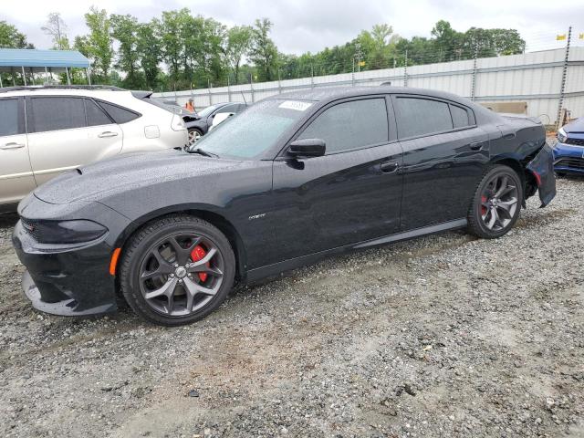 2C3CDXCT6JH237321 - 2018 DODGE CHARGER R/T BLACK photo 1