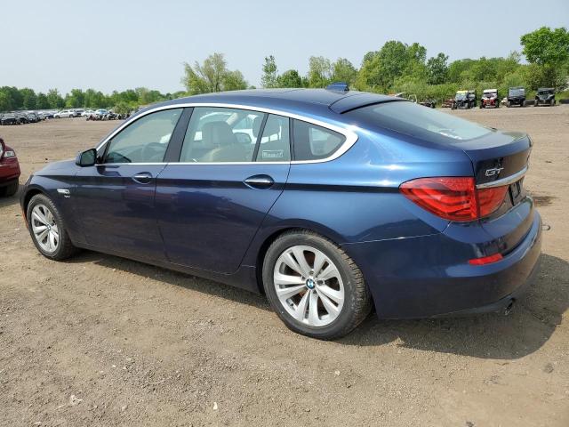 WBASP2C58BC337473 - 2011 BMW 535 XIGT BLUE photo 2