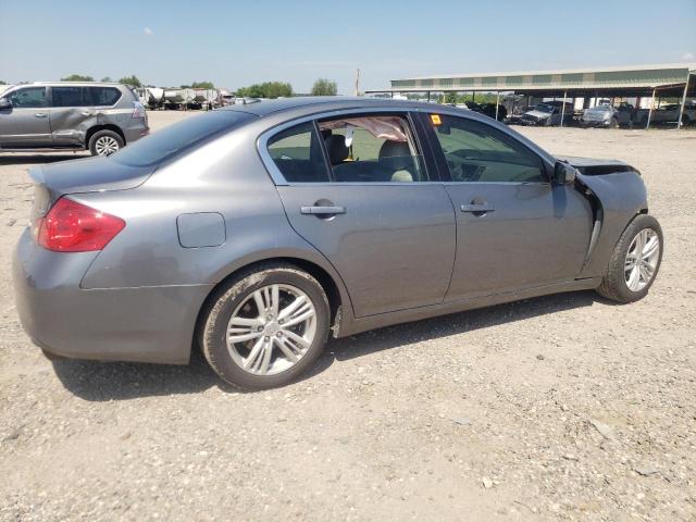 JN1DV6AP2BM600308 - 2011 INFINITI G25 BASE GRAY photo 3