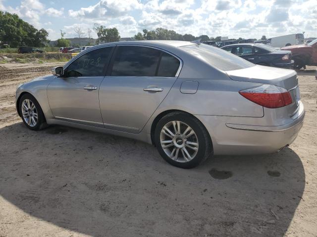 KMHGC4DFXBU134274 - 2011 HYUNDAI GENESIS 4.6L SILVER photo 2