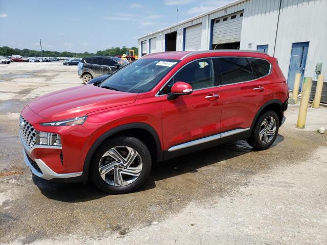 5NMS64AJ2MH334364 - 2021 HYUNDAI SANTA FE SEL RED photo 1