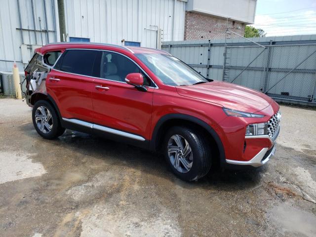 5NMS64AJ2MH334364 - 2021 HYUNDAI SANTA FE SEL RED photo 4