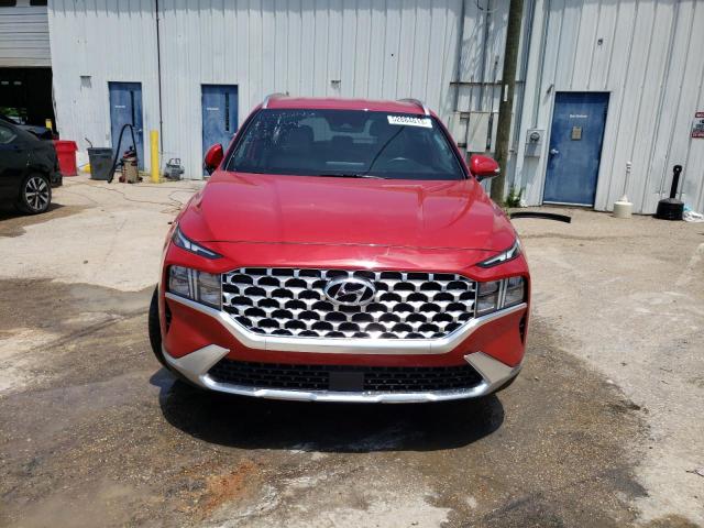 5NMS64AJ2MH334364 - 2021 HYUNDAI SANTA FE SEL RED photo 5