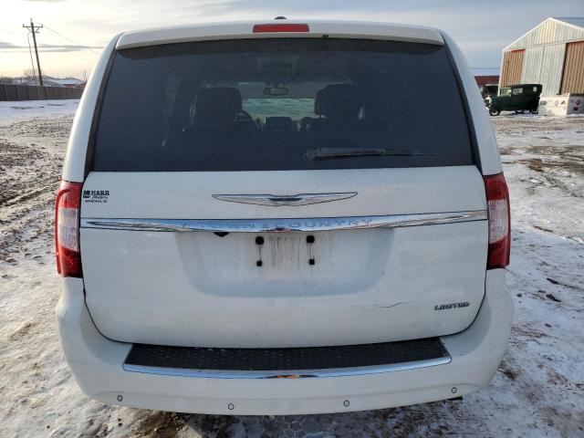 2A4RR6DG8BR611145 - 2011 CHRYSLER TOWN & COU LIMITED WHITE photo 6