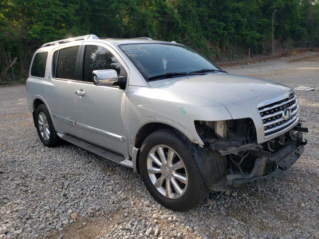 5N3ZA0NF3AN908354 - 2010 INFINITI QX56 SILVER photo 4