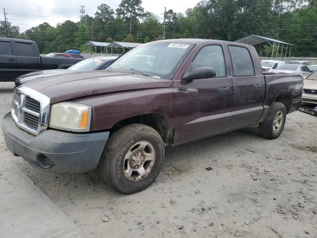 1D7HW28N75S294205 - 2005 DODGE DAKOTA QUAD MAROON photo 1