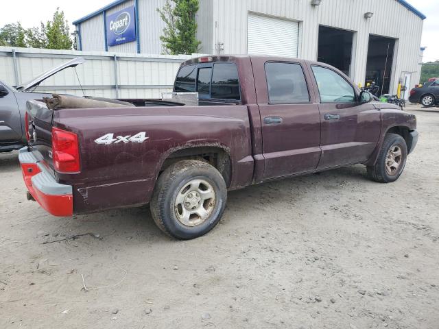 1D7HW28N75S294205 - 2005 DODGE DAKOTA QUAD MAROON photo 3