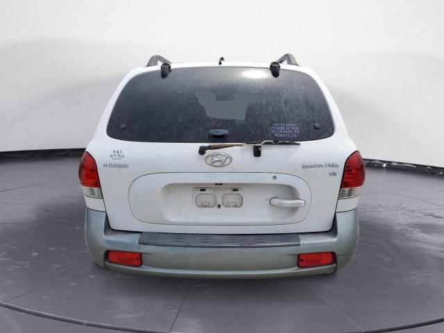 KM8SC13D95U886903 - 2005 HYUNDAI SANTA FE GLS WHITE photo 6