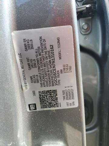 1GCGSCEN7N1310162 - 2022 CHEVROLET COLORADO LT SILVER photo 12