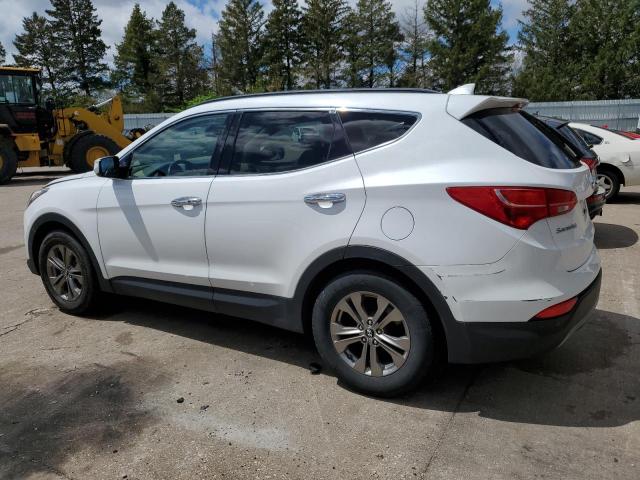 5XYZUDLB4EG160285 - 2014 HYUNDAI SANTA FE S WHITE photo 2