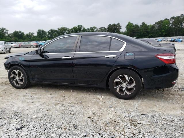 1HGCR2F37HA082591 - 2017 HONDA ACCORD LX BLACK photo 2