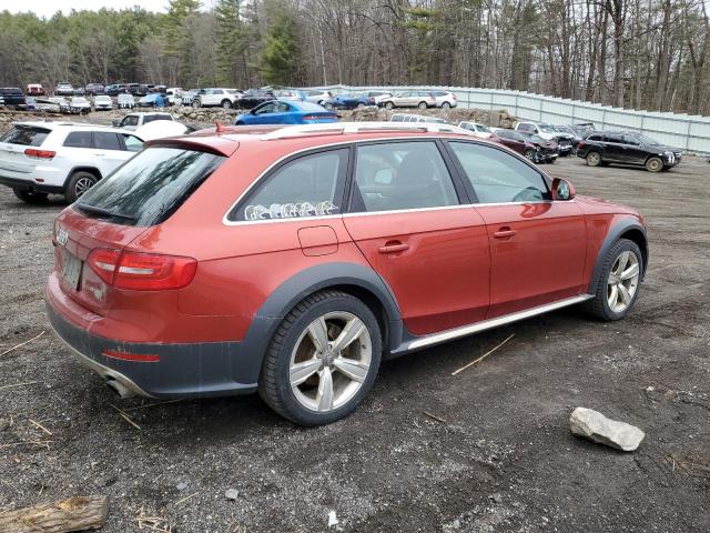 WA1UFAFL0EA106905 - 2014 AUDI A4 ALLROAD PREMIUM PLUS RED photo 3