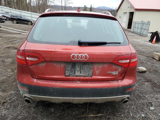 WA1UFAFL0EA106905 - 2014 AUDI A4 ALLROAD PREMIUM PLUS RED photo 6