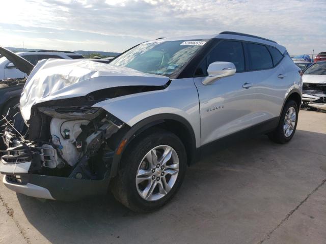 3GNKBBRA1KS586737 - 2019 CHEVROLET BLAZER 1LT SILVER photo 1